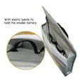 thumbnail image 6 of Handheld Fireproof Explosionproof Lipo Battery Safe Bag Portable Heat Resistant Pouch Sack for Battery Charge & Storage 240 * 180 * 65mm, 6 of 9