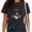 A-Black, variant on UNISHE Women's Skeleton Thumbs Up Print T-Shirts I'm Fine Graphic Tees Washed Vintage Casual Streetwear Tops Black, M