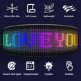 thumbnail image 5 of 2 Pack 4.7"x23.6" Flexible LED Eyes for Car Windshield Ultra-Thin Programmable Devil Eye Light with App Control IP65 Waterproof USB-Powered, 5 of 7
