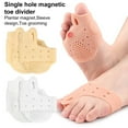 thumbnail image 2 of Soumake 1 Pair Toe Separator for Orthopedic Bunion Foot Alignment Toe Spacer Straightener Pain Relief Shoe Inserts for Plantar Fasciitis Corns, 2 of 8