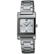 Angle View: Women's Casual Square Watch, White