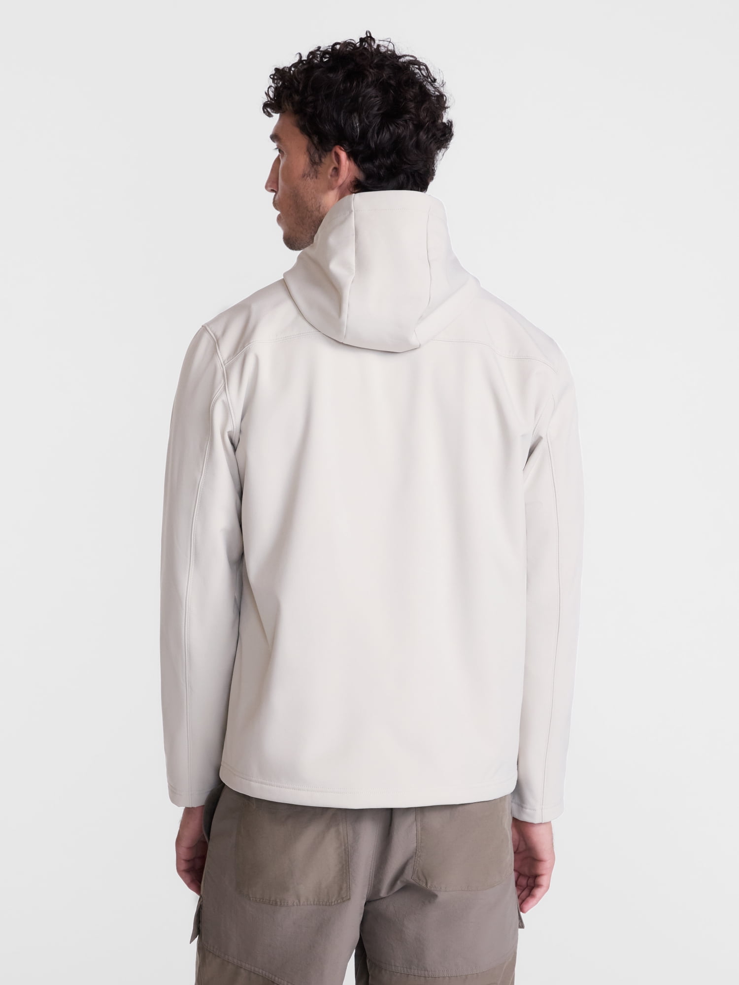 Ozark Trail Men's and Big Men's Softshell Jacket with Hood, Sizes S-3XL