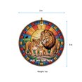 thumbnail image 4 of Lions Family of 3 Ornament – Custom Text Ornament to Celebrate First Christmas, Perfect for Parents, Kids or Couples, Christmas 2025, Gift for Families and Member, 4 of 4