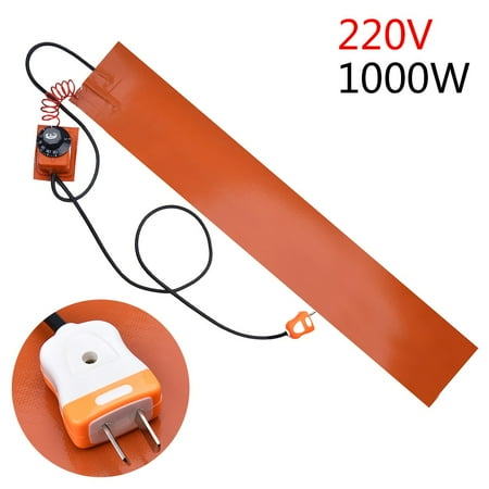 

Leke 15x91.5cm 110/220V Silicone Heating Pad for Guitar Side Bending w/ Controller