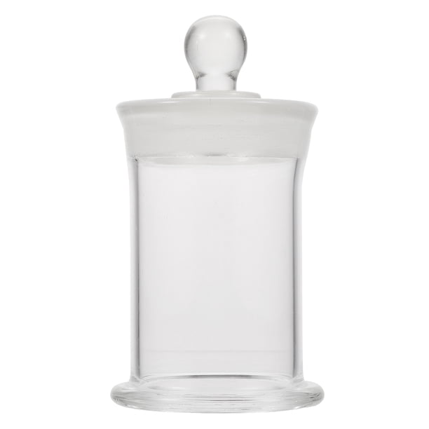 Frasco de vidrio para muestras (1 unidad) Frasco de vidrio borosilicato para muestras de laboratorio