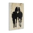 thumbnail image 2 of Stupell Industries Farmhouse Twin Horses Facing Away Canvas Art, 16 x 24, by Petals Prints Design, 2 of 8