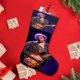thumbnail image 4 of Hozier Tema: Calcetines de Navidad, fino lino blanco para colgar en escaleras y chimenea, decoración navideña para el hogar, regalo de Navidad. 45cm × 32cm, 4 of 5