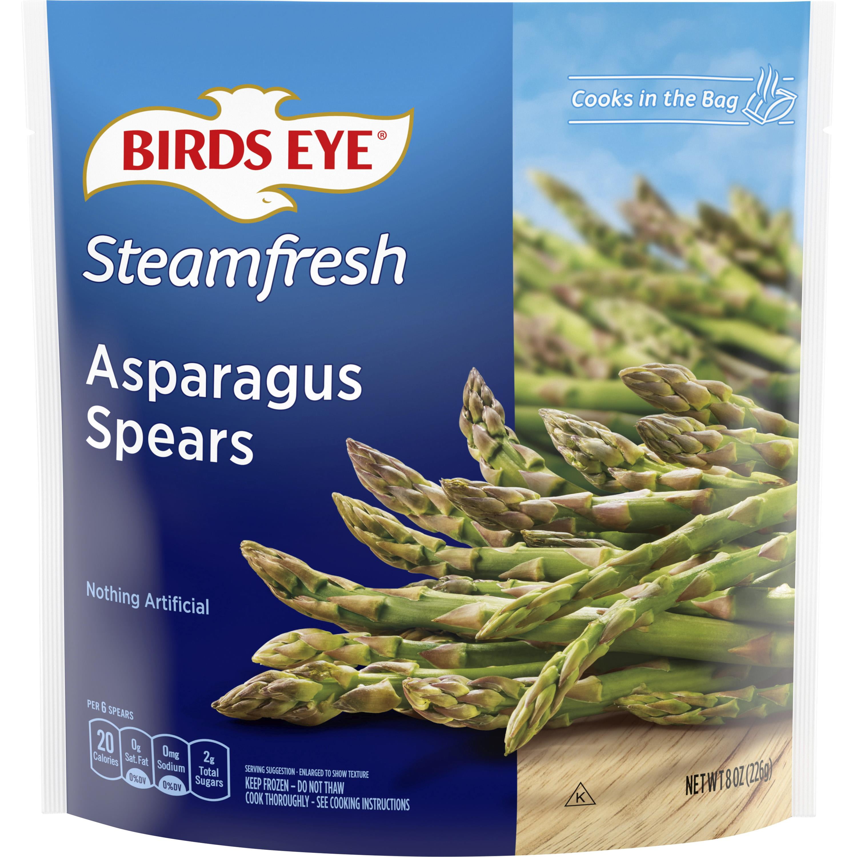 Birds Eye Steamfresh Asparagus Spears, Frozen, 8 oz