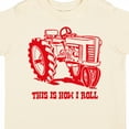 thumbnail image 4 of Inktastic This is How I Roll Tractor Red Boys or Girls Toddler T-Shirt, 4 of 5