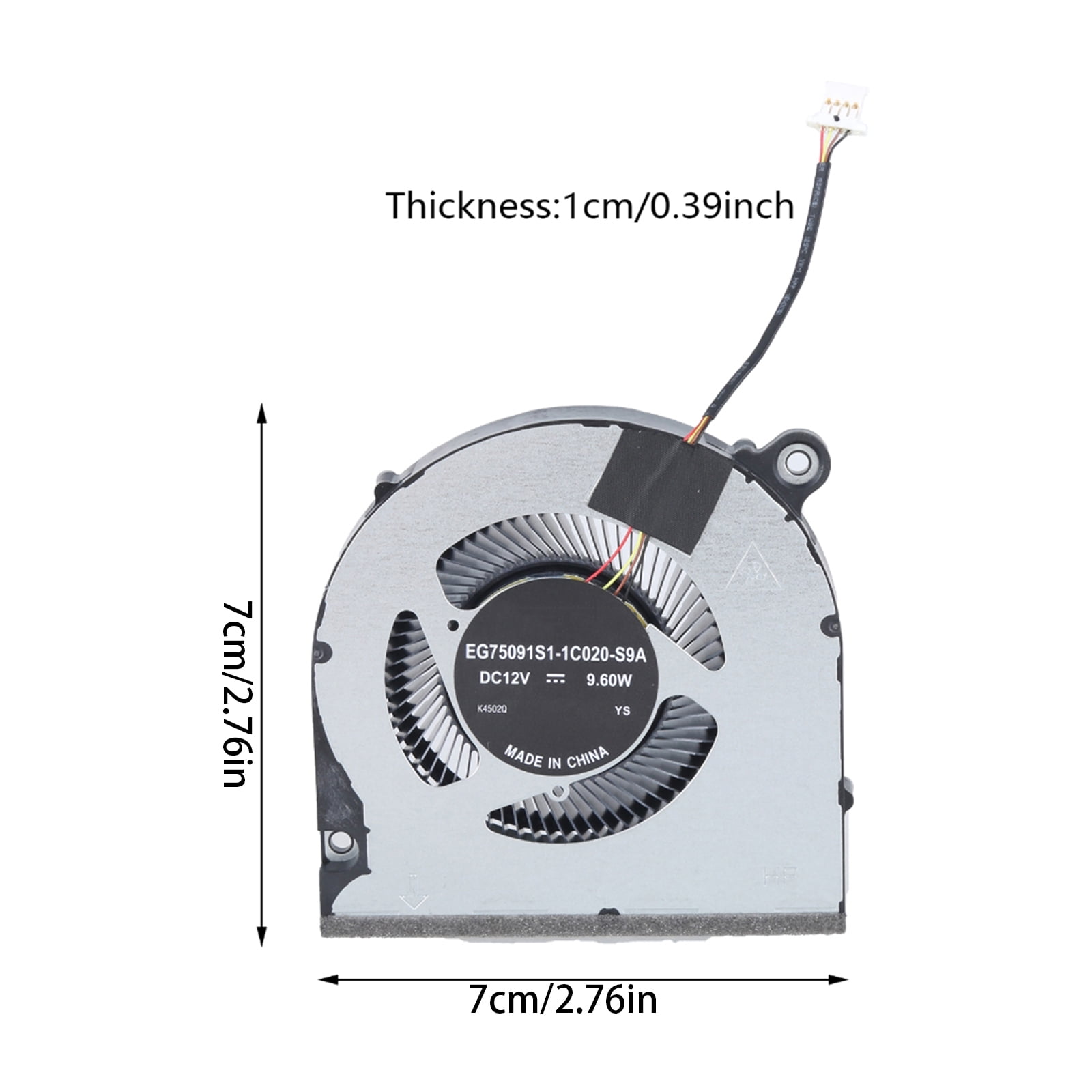 Laptops CPU GPU Cooling Fan Coolers Radiators for V 15 ANV15-51 N23Q22 DC12V 9.6W CPU GPU Fan