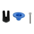 thumbnail image 4 of 2 Pcs Embouts de Guidon en Alliage Guidon Bleu, 4 of 10