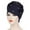 Navy, variant on Uooqdmx Head Wraps for Women, Turbans for Women, Beanie, Chemo Headwear for Women, Black One Size
