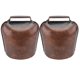 thumbnail image 1 of 2 Pcs Thicken Small Tinkle Bells Pendant Shepherd Bell Pet Farming Accessories Bell Hanging Decor Supplies for Sheep Horse Cow (Red Bronze, Large Styl, 1 of 4