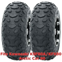 Set 2 WANDA ATV tires 19x7-8 19x7x8 Kawasaki KSF80A/KFX80 Arctic Cat 90 P330