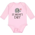 thumbnail image 3 of Inktastic 1st Mothers Day Boys or Girls Long Sleeve Baby Bodysuit, 3 of 5