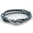 thumbnail image 2 of Pulseras de gancho ajustables Yashi Cadena de cuerda de supervivencia con dijes modelo 10892, 2 of 5