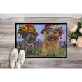 thumbnail image 2 of Carolines Treasures PPP3254MAT Cairn Terrier Sisters Door Mat Indoor Rug or Outdoor Welcome Mat 18x27 Doormat  18H X 27W, 2 of 3