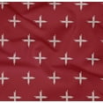 thumbnail image 4 of oneOone Organic Cotton Poplin Twill Fabric Plus Sign Kasuri Decor Fabric Printed BTY 42 Inch Wide, 4 of 4