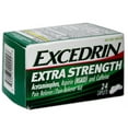 thumbnail image 2 of 2 Pack- Excedrin Pain Relief Caplets, Extra Strength 24 Each, 2 of 8