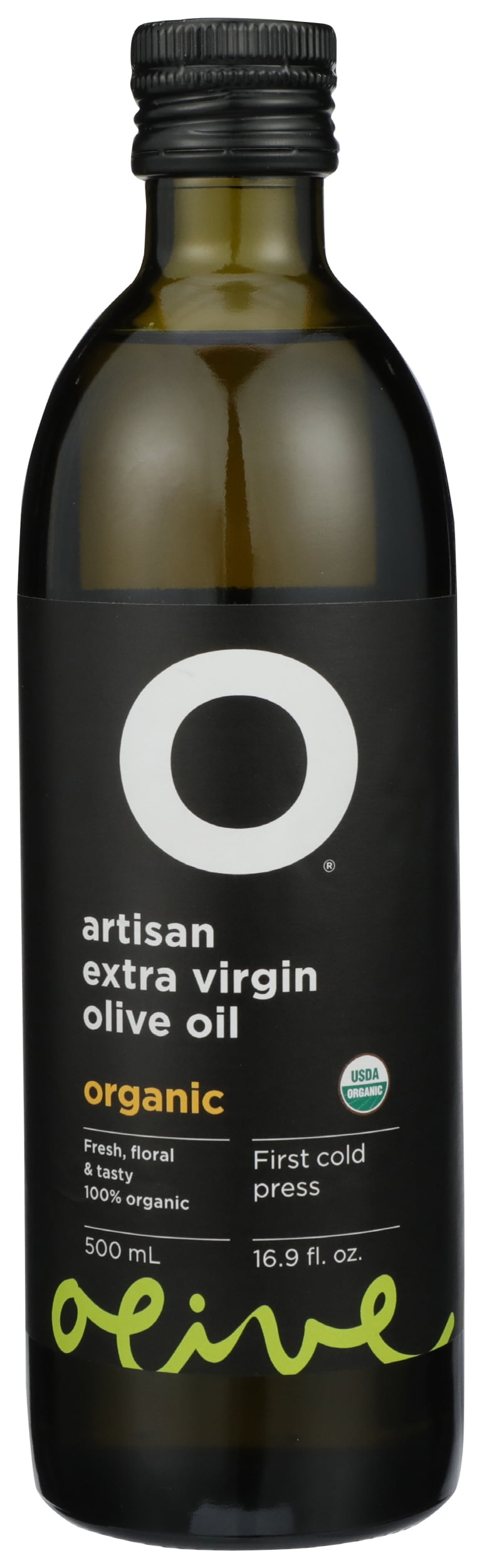 O Artisan Organic Extra Virgin Olive Oil, 16.9 fl oz, (pack of 6