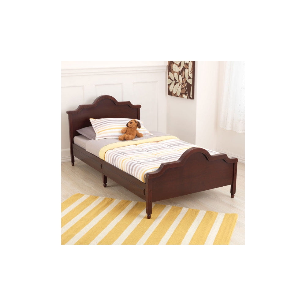 KidKraft 86947 Raleigh Composite Wood Toddler and Older Twin Bed Espresso Walmart