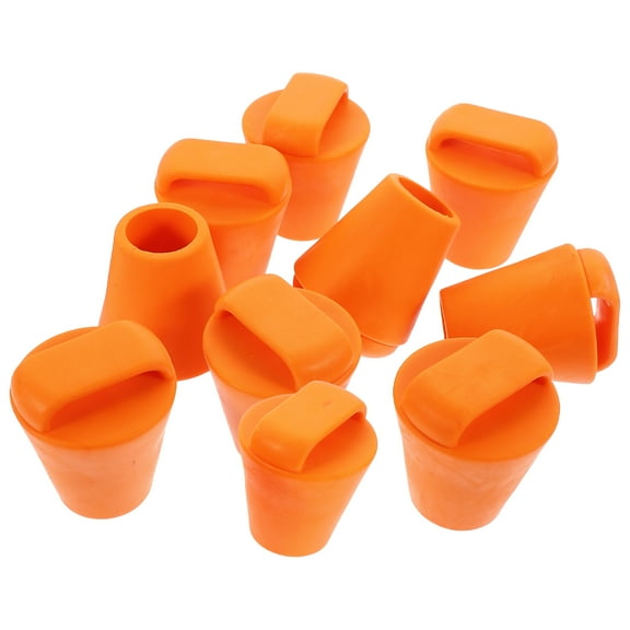 unbranded  10 Pcs Boat Drain Plug Pumps Electric for Inflatables Orange