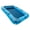 Blue Palms, variant on Aqua Tanning Pool Lounger Float - Inflatable Float for Adults - Extra Large 80" x 56” - Blue Palm Trees