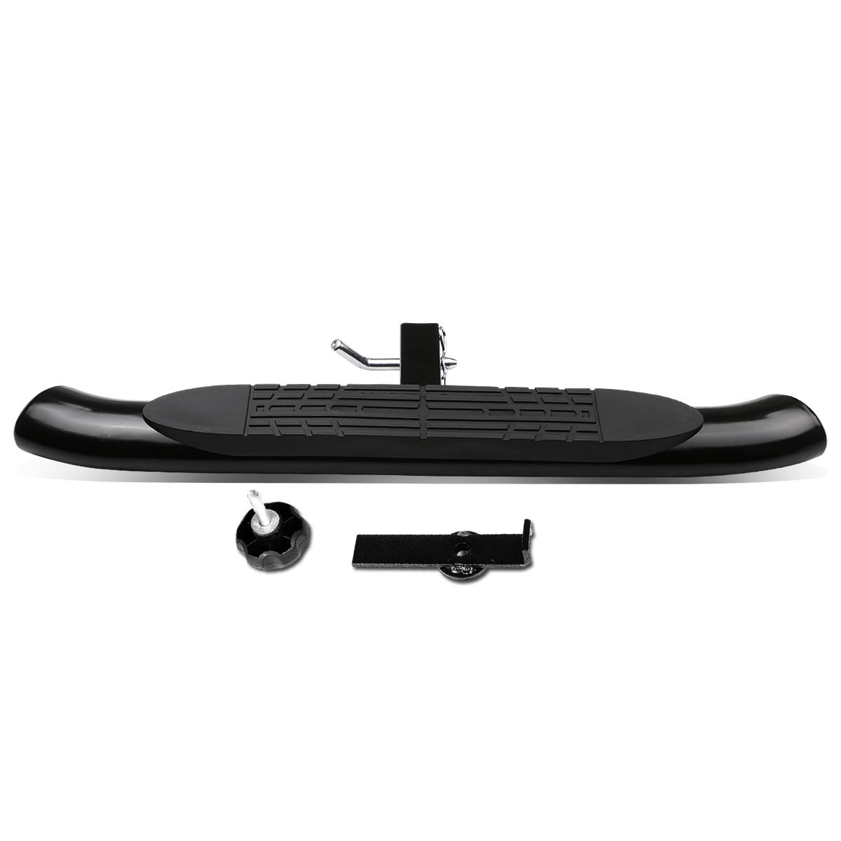 RAFTUDRIVE Universal Black 5 Oval Hitch Step Rear Step Fit Vehicles with 2 Receiver 