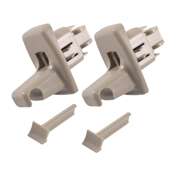 Clip de soporte para visera parasol 25840046 Accesorio fácil de instalar Accesorios para automóviles 2 piezas