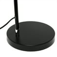 thumbnail image 6 of Simple Designs 55.91" Industrial Farmhouse Fusion Adjustable Cage Wire Accent Floor Lamp, Black, 6 of 9