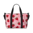 thumbnail image 2 of Sigee Strawberry for Hand Travel Bag,Sports Tote Gym Bag for Men and Women, 2 of 7