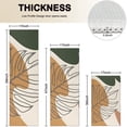 thumbnail image 4 of Brown Boho Line Art Plant Pattern Kitchen Rugs Sets Of 3,Kitchen Runner Rugs Non Skid Washable,Decorative Kitchen Floor Mats for Kitchen,Sink,Laundry,17"x30"+ 17"x47" + 17"x59", 4 of 6