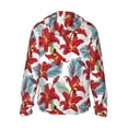 thumbnail image 3 of Fotbe Lilies Flowers Men's Women's UPF 50+ Sun Protection Jacket Hooded Cooling Shirt with Pockets Hiking Outdoor Performance-X-Large, 3 of 9