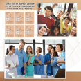 thumbnail image 4 of 6 Sets Thank You Keychain Appreciation Gift with Card Make a Difference Keychain Graduation Gift for Nurse Teacher, 4 of 8