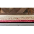 thumbnail image 3 of Unique Loom Round Color Bordered Traditional Area Rugs, Red, 3 of 4