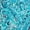 Teal Paisley Print, variant on Catherines Women's Plus Size Petite Suprema 3/4 Sleeve V-Neck Tee
