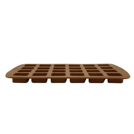 

YuanRX Cake Mould Cake Make 24-Cavity Silicone Squares Baking Mold Chocolate Mold Bakeware Baking Essentials for Home Bakery (Clearance)