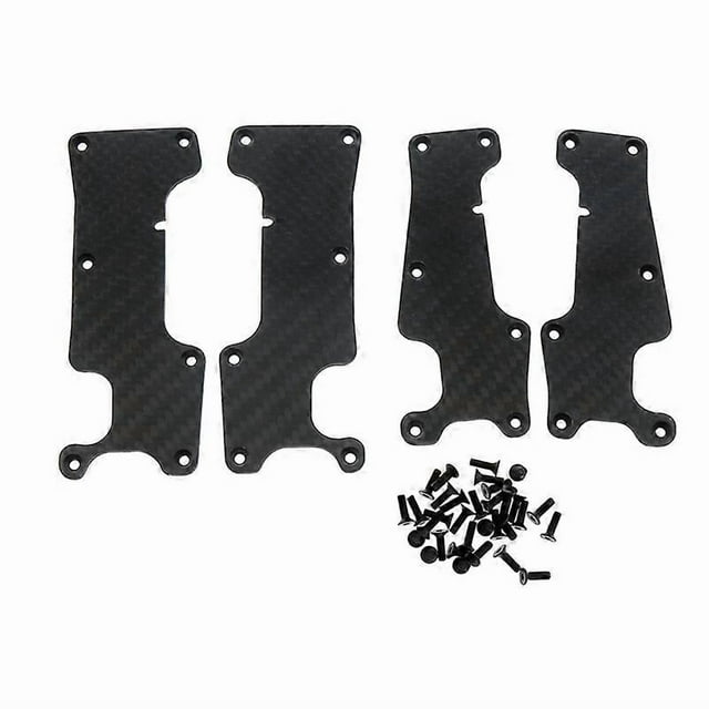 Carbon Fiber Suspension Arm Cover 9633 9634 for 1/8 Traxxas Sledge 95076-4 RC Car Upgrades Parts Acc