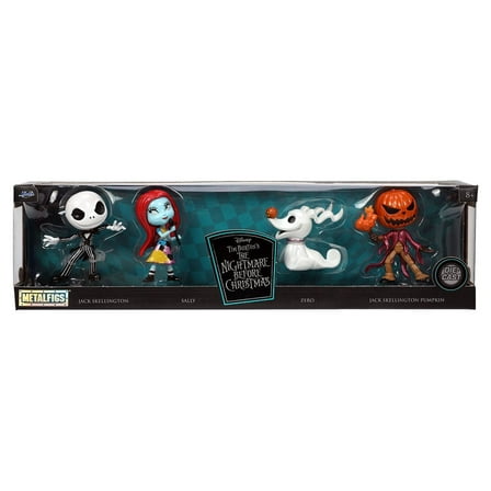 Jada 2.5" Nano MetalFigs: Disney Nightmare Before Christmas Figures 4-Pack Set