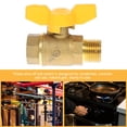 thumbnail image 4 of Brass Shut-Off Valves Thickened Fuel Gas Valves Ball Valves Hot Water Pipe, 4 of 4