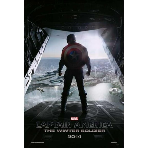 Pop Culture Graphics MOVCB93935 Captain America - The Winter Soldier Movie Poster Print, 27 x 40