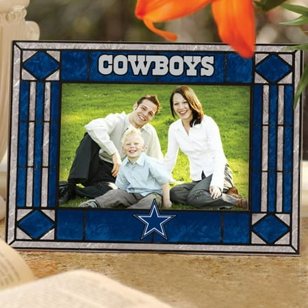 Dallas Cowboys Art-Glass Horizontal Picture Frame - No Size