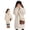 White, variant on Zecgelong Girls Faux Lined Down Jacket Winter Warm Coat With Hood Windproof Outerwear For Toddler And Kids