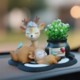 thumbnail image 4 of Car Interior Accessories Decorative Sticker Set With Diffuser Sticks For All Vehicles Universal Design Easy Installation, 4 of 6