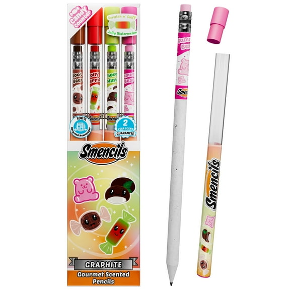 Scentco Candy Counter Smencils 4-Pack 2mm Pencils