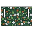 thumbnail image 2 of XYZCANDO St. Patrick's Shamrock Golf Cart Seat Cover - 4 Pockets Non-Slip Terry Cloth - Universal Fit 2-Seat Golf Cart Protector, 2 of 8