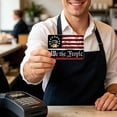 thumbnail image 3 of Patriotic "We The People" Credit Card Stickers, 1776 American Flag Debit Card Skin Decals, Waterproof Stickers for Laptops, Water Bottles & Journals, 2 Designs, 8.4x5.4cm, 3 of 3