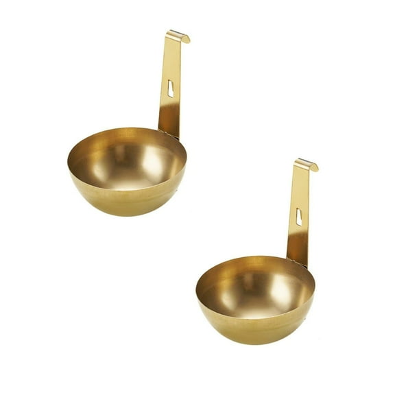 Clearance Biscuit Moulds under $7 Egg Poacher Stainless Poached Egg Cooker Hangable Poached Egg Cups For Easy Cooking Poached Egg Pan For Making Soft Boiled Eggs