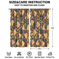 thumbnail image 2 of Pizza (41)_23 Curtains-blackout Curtains Bedroom Decor Living Room Darkening Grommet Window Drapes 2 Panels Set 42"x 84", 2 of 2