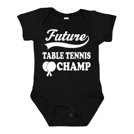 

Inktastic Future Table Tennis Champ Gift Baby Boy or Baby Girl Bodysuit